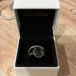 Pandora Ring Set.. SZ 8